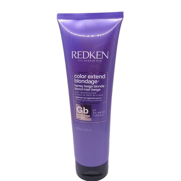 NEW Redken Color Extend Blondage Honey Beige Blonde Color-Depositing Mask - Picture 1 of 5